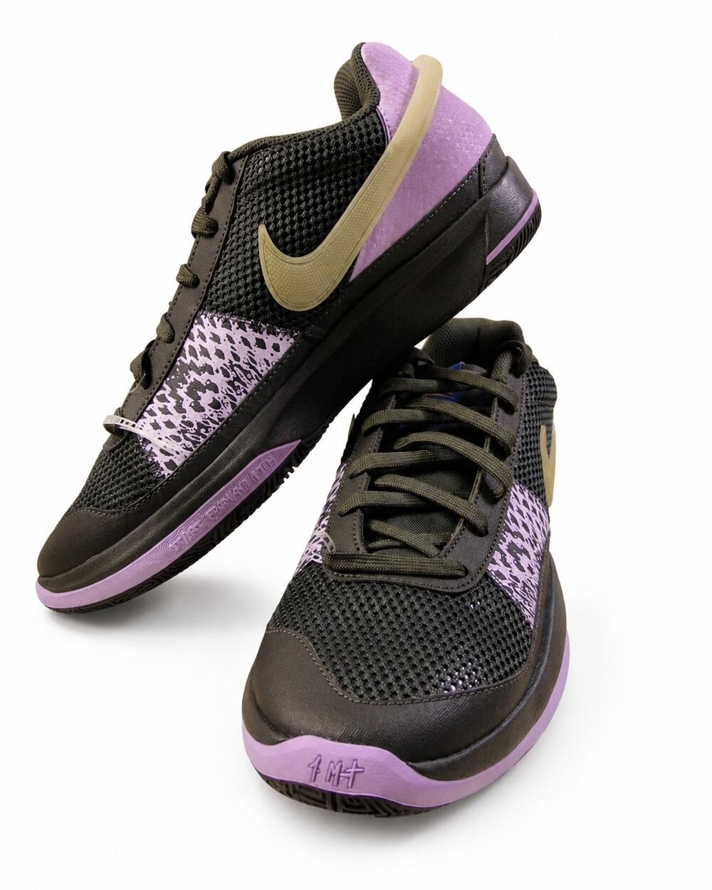 Nike Ja 1 Personal Touch Size 10 Grey Lilac New Basketball Shoes FQ4796-001 Mens